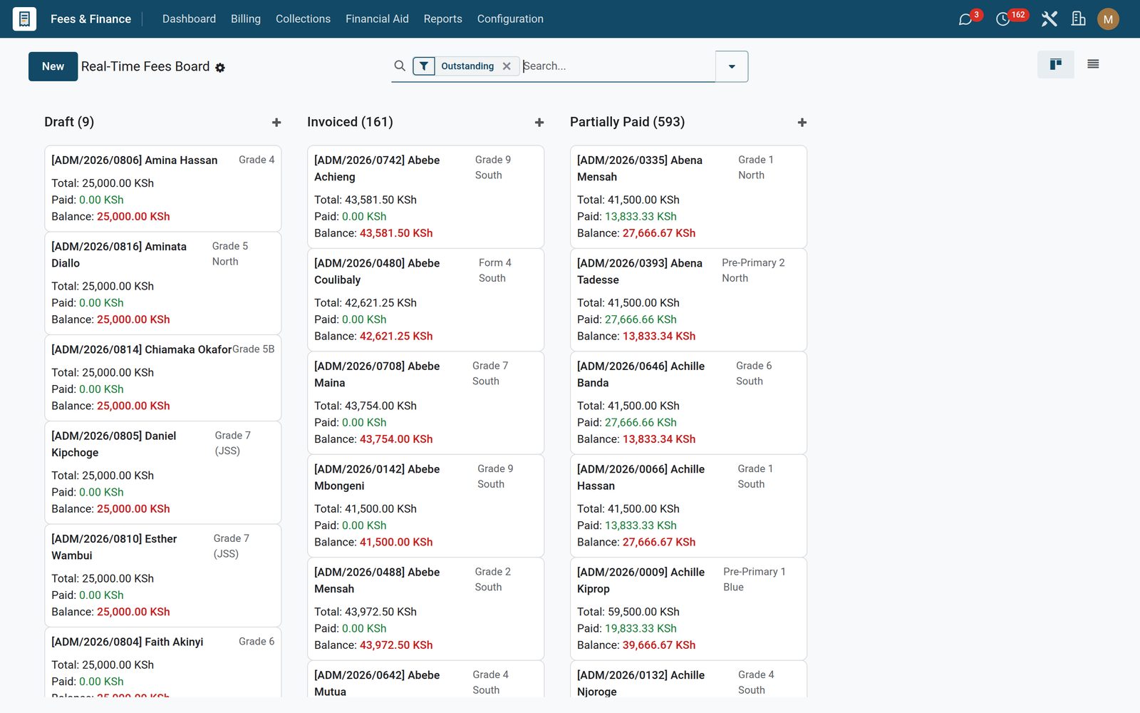Fees & Billing: Assignment to posted invoice