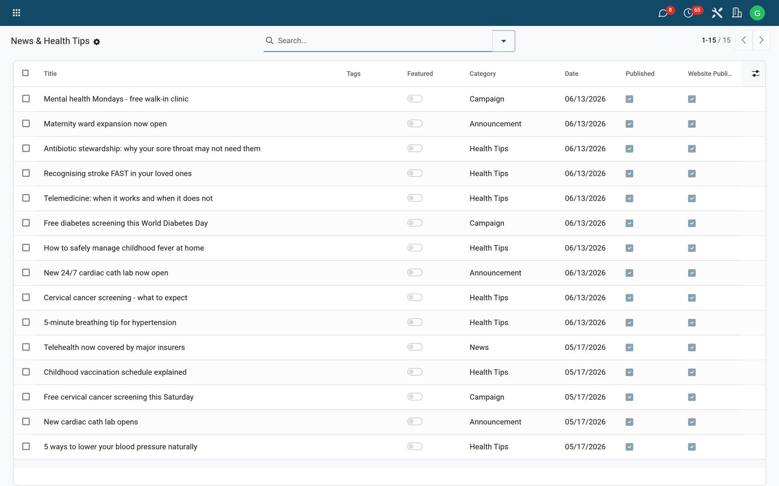 Patient Portal: News that brings patients in