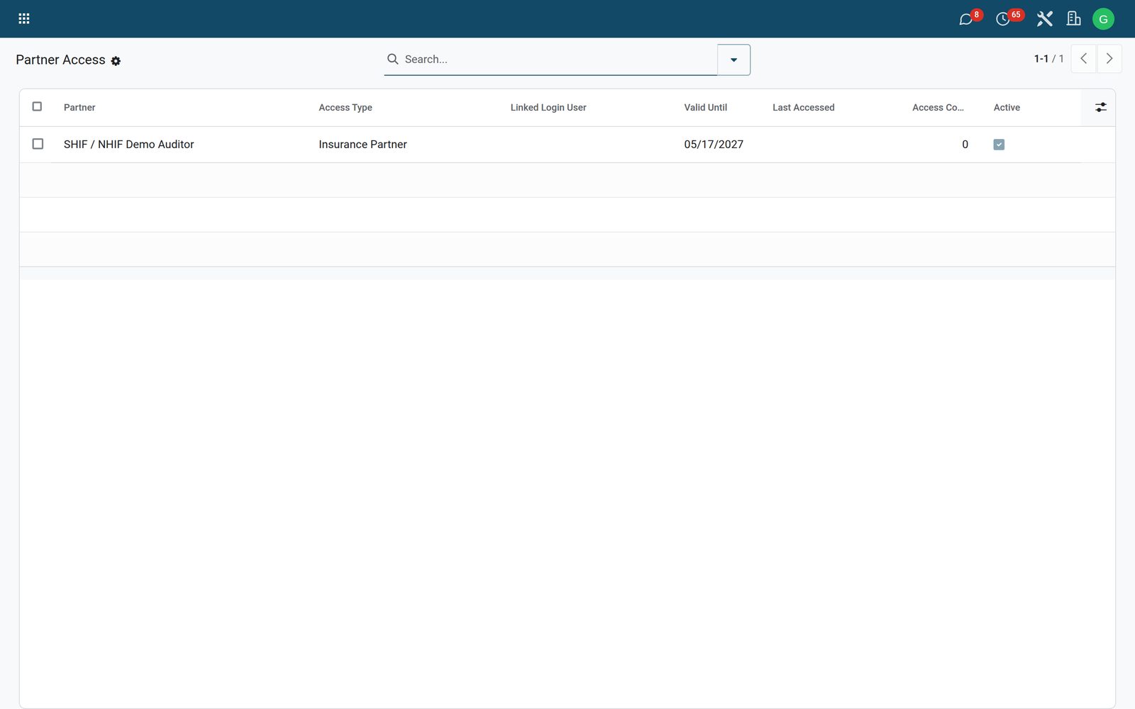 Patient Portal: A portal for partners