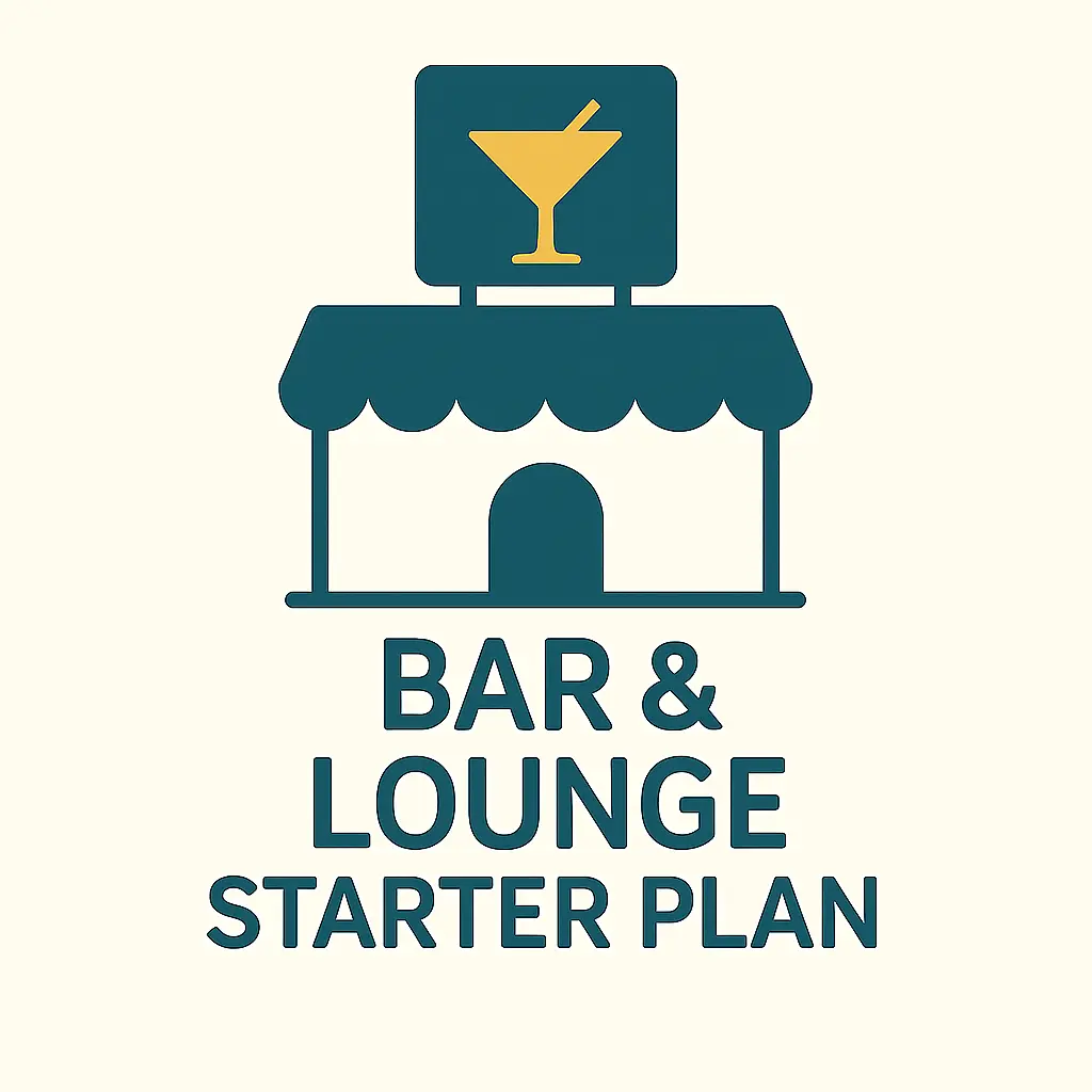 Bar and Lounge Business Starter Plan