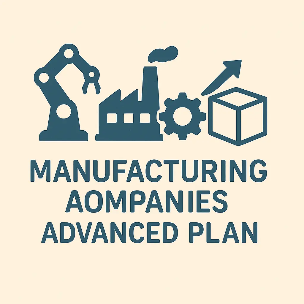 Manufacturing Companies Advanced Plan