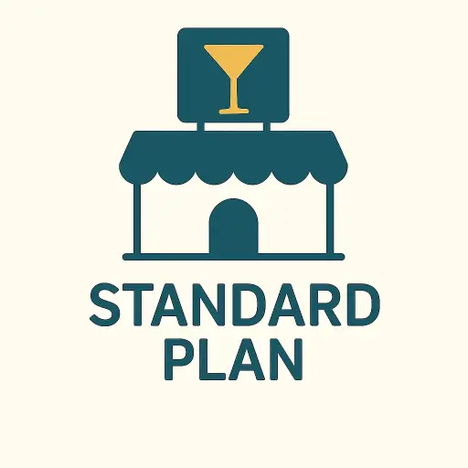 Bar and Lounge Business Standard Plan